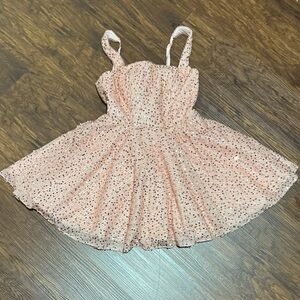 Pink Polka Dot Dress